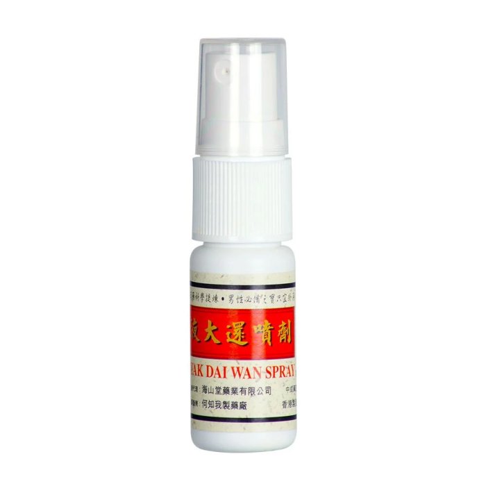 Spray pentru Intarzierea Ejacularii Hysan Brand "Gum Yak Dai Wan" 11 ml - detaliu finisaj
