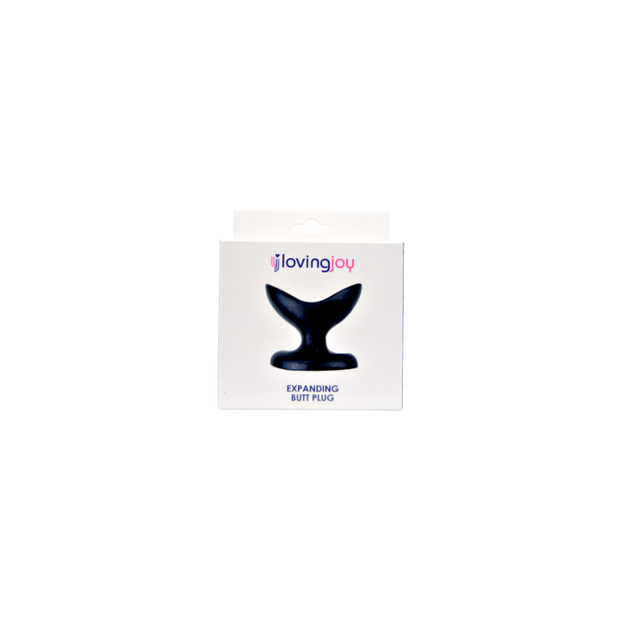 Butt Plug Dilator Loving Joy "Expanding" 10 cm - Negru##
