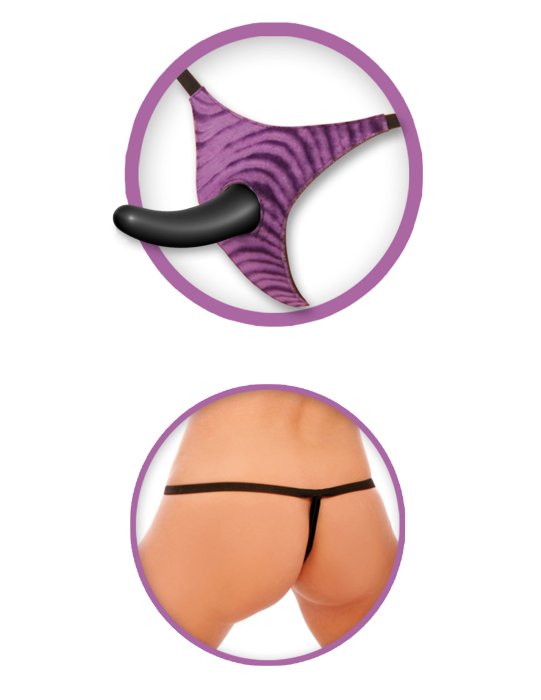 StrapOn Pipedream »Vibrator For Him« 13 cm - Negru