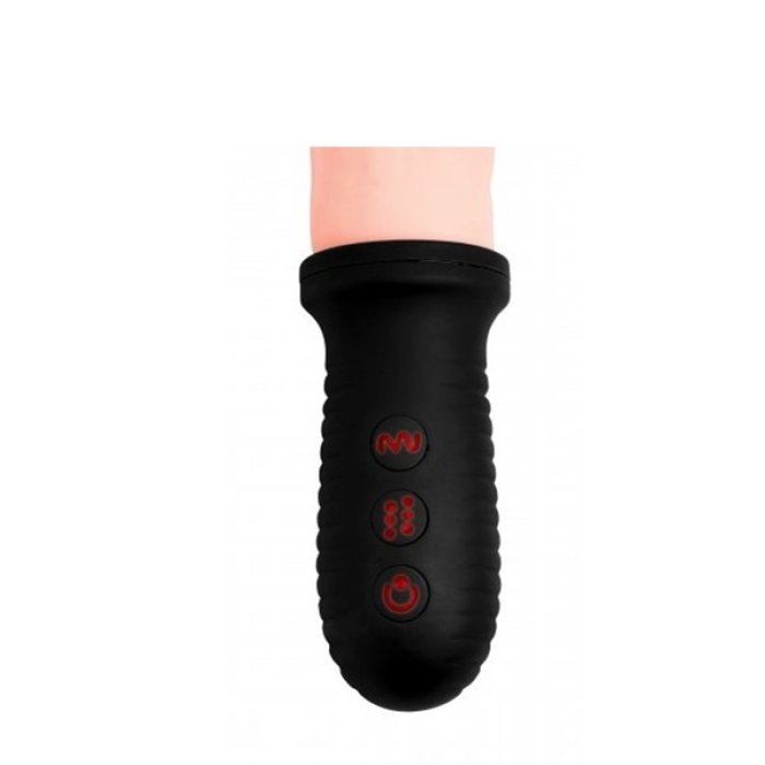 Vibrator Master Series »Powerful Thrusting« 29,2 cm - Natural - detaliu finisaj