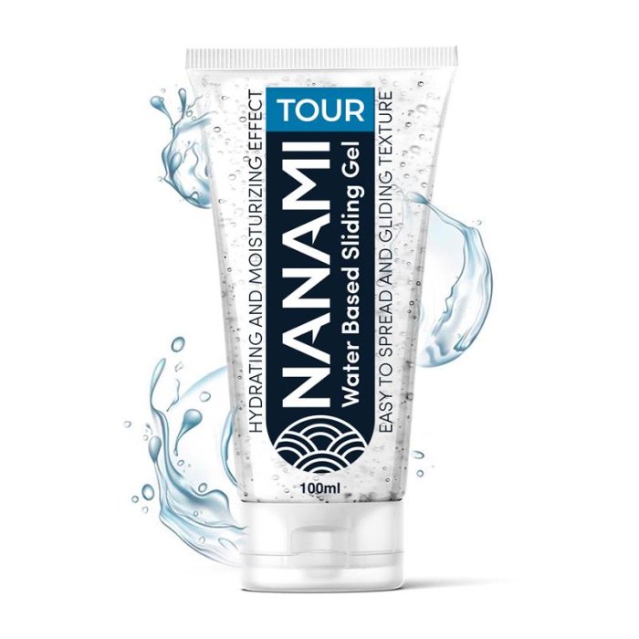 Lubricant Nanami "Tour Water Based" 100 ml - vedere frontala
