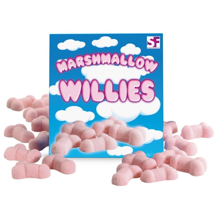 Jeleuri Comestibile Spencer & Fleetwood "Marshmallow Willies" - detaliu finisaj