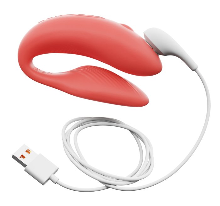 Vibrator Cupluri We-Vibe »Chorus« 7,8 cm - Portocaliu