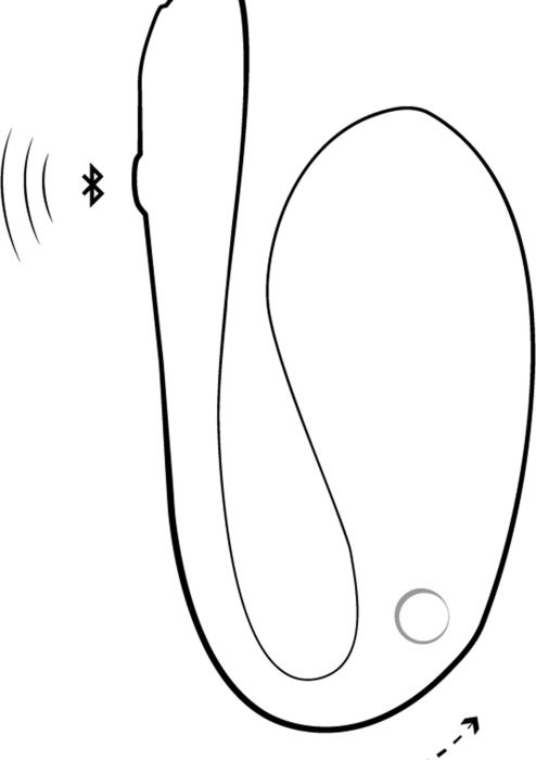 Vibrator Cupluri We-Vibe »Jive« 7,4 cm - Albastru - vedere 18
