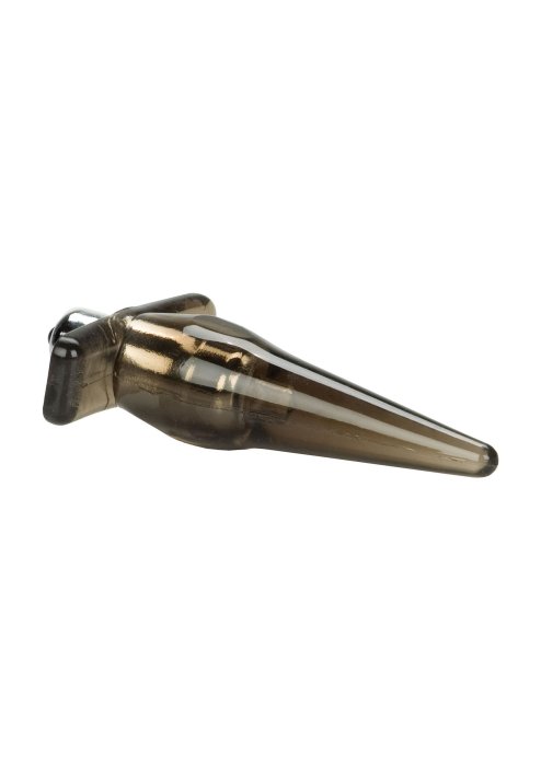 Vibrator Anal Calexotics  »Mini Vibro Tease« 10 cm - Negru - dimensiuni complete