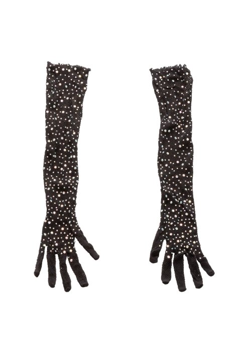 Manusi Lungi Negre Calexotics, Radiance - Negru