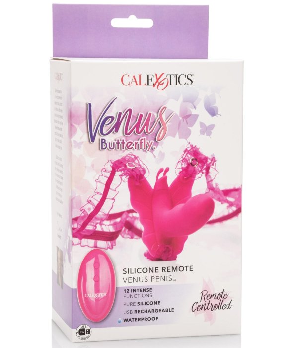 Chiloti Strapon Femei Calexotics »Remote Venus Penis« Roz