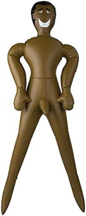 Mini Papusa Gonflabila Barbat Pipedream "Leroy" 60 cm - Maro##