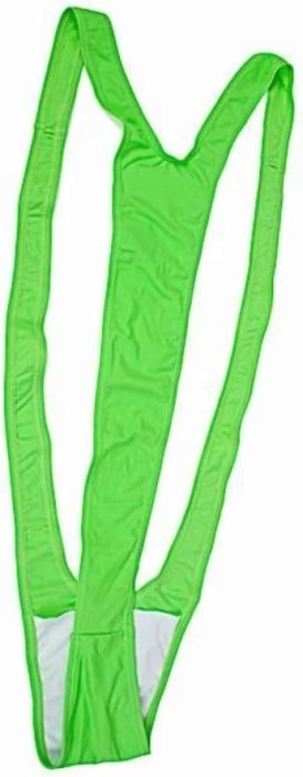 Body chiloti barbati  Blue Line Mankini Verde Neon S-L