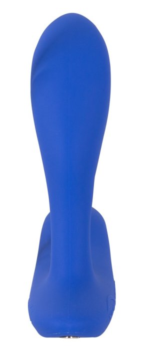 Vibrator We-Vibe »Vector+« 10,9 cm - Albastru - dimensiuni complete