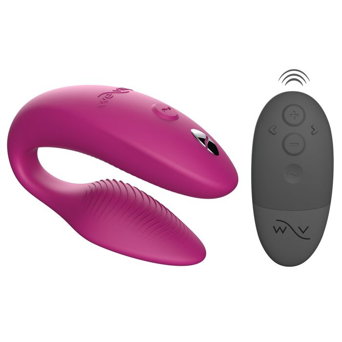 Vibratore Cupluri We-Vibe »Sync 2« 7,5 cm - Roz