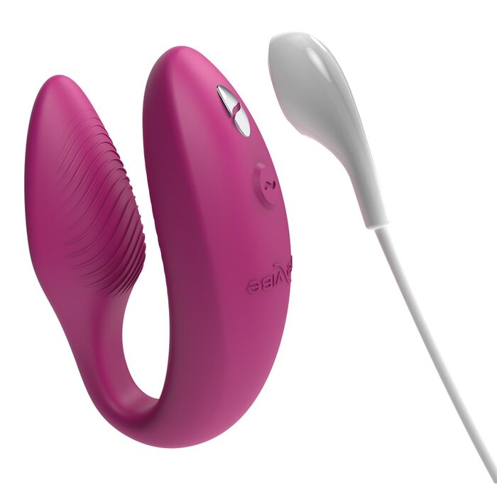 Vibratore Cupluri We-Vibe »Sync 2« 7,5 cm - Roz