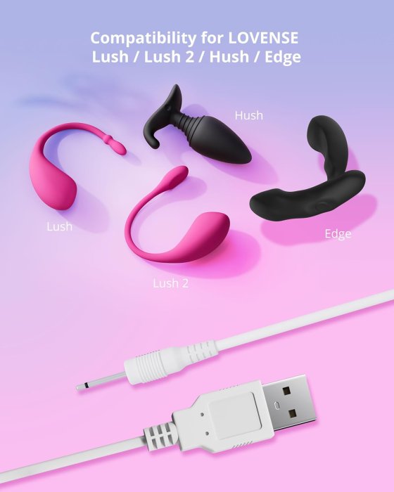 Cablu incarcare »Lovense« pentru Lush 2, Hush, Edge si Osci