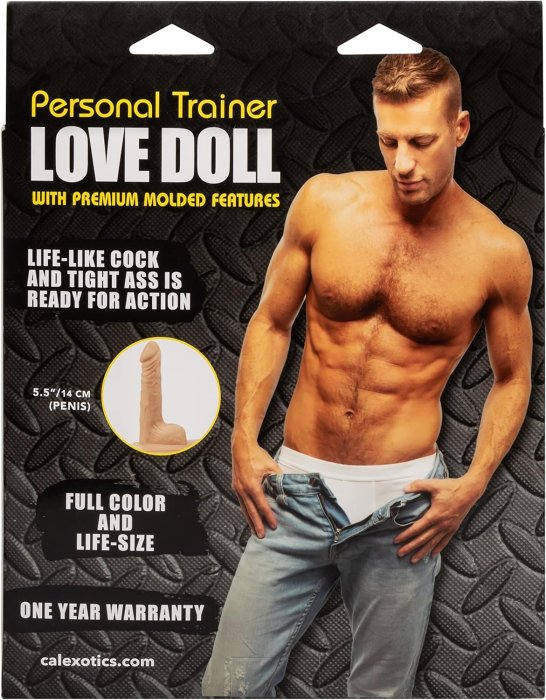 Papusa Glonflabila Barbat Calexotics "Personal Trainer"##