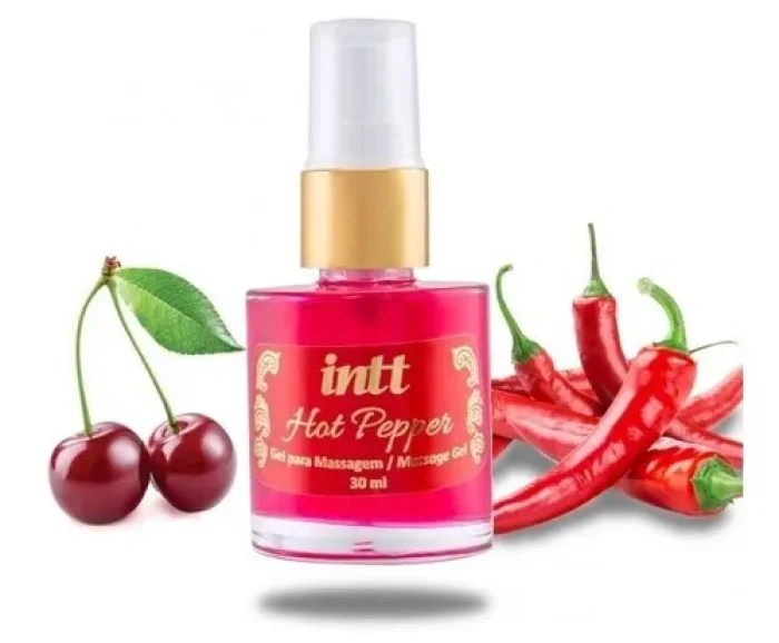 Ulei Masaj cu Incalzire INTT "Hot Pepper" 30ml##