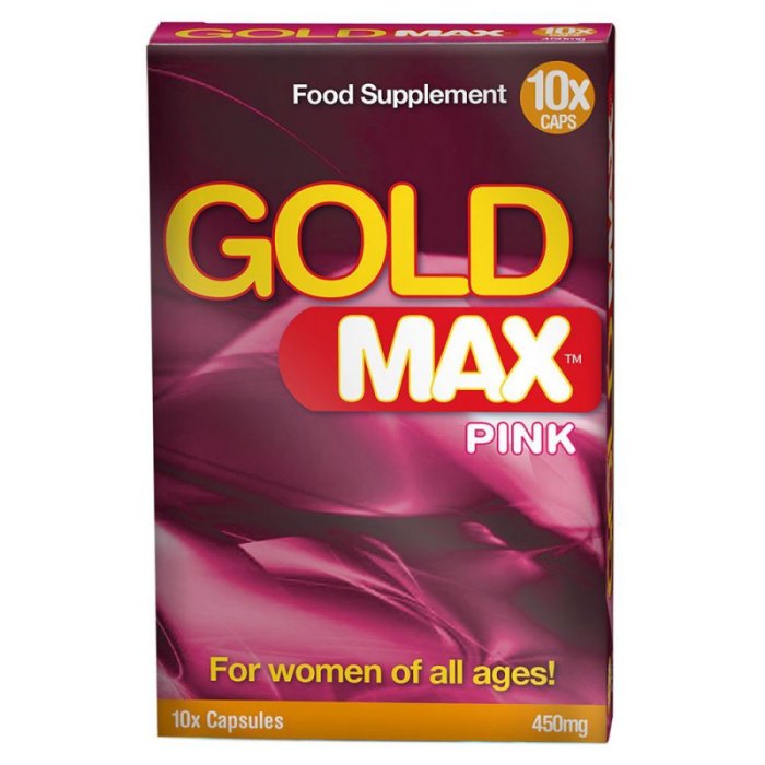 Pastile Libido GoldMAX "Pink" 10 Bucati##