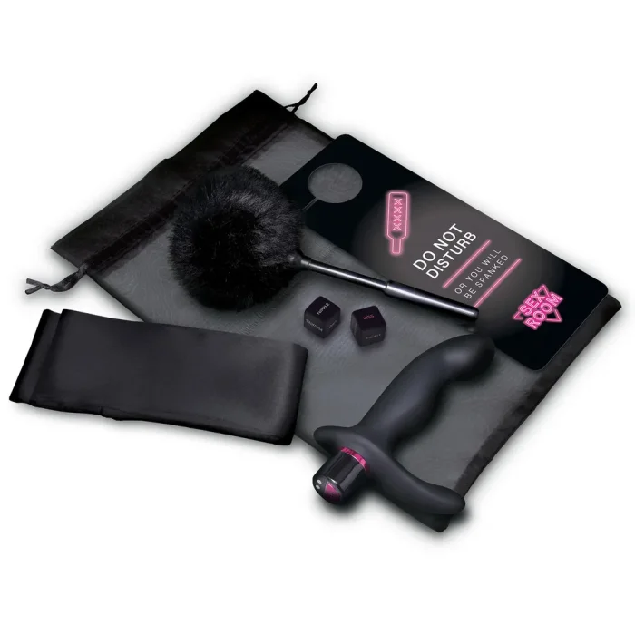 Set jucarii sexuale pentru prostata Sex Room »Prostate Play Kit« 15 cm - Negru