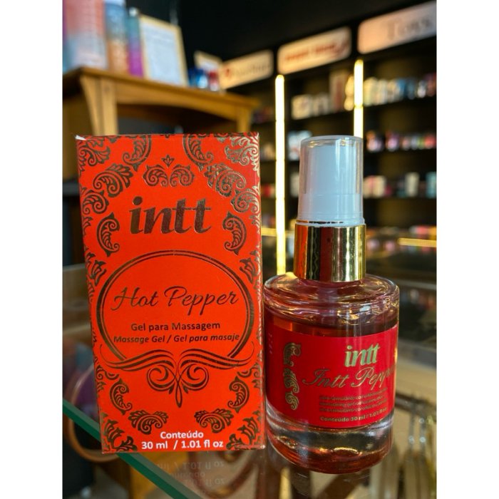 Ulei Masaj cu Incalzire INTT "Hot Pepper" 30ml##