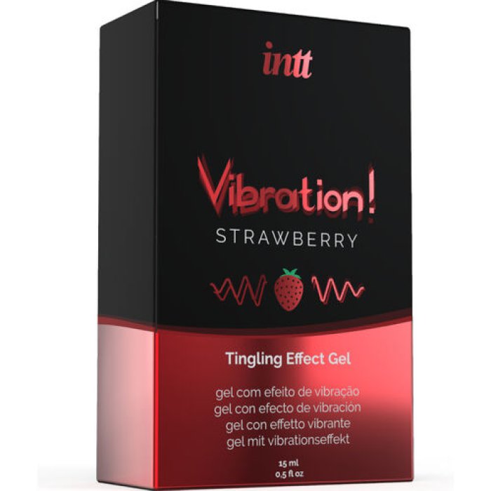 Lubrifiant Unisex INTT "Vibration"  15 ml - culoare si material
