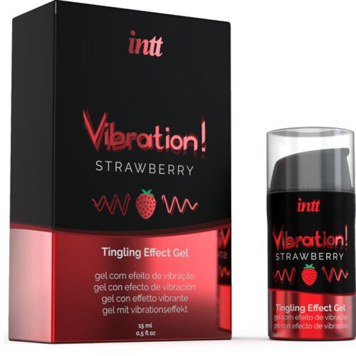 Lubrifiant Unisex INTT "Vibration"  15 ml - vedere frontala