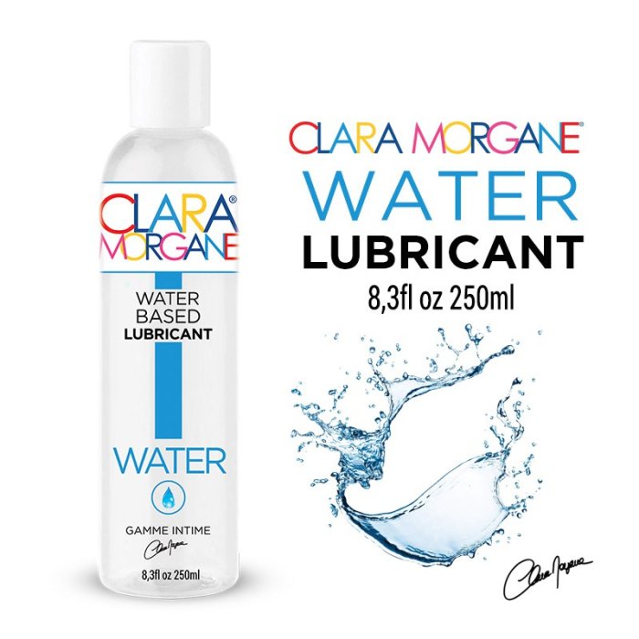 Lubrifiant Clara Morgane "WATER" 250 ml - vedere frontala