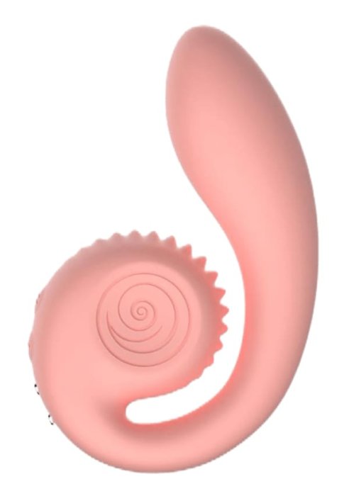 Vibrator Snail Vibe »Gizi Rabbit« 12 cm - Roz - detaliu finisaj