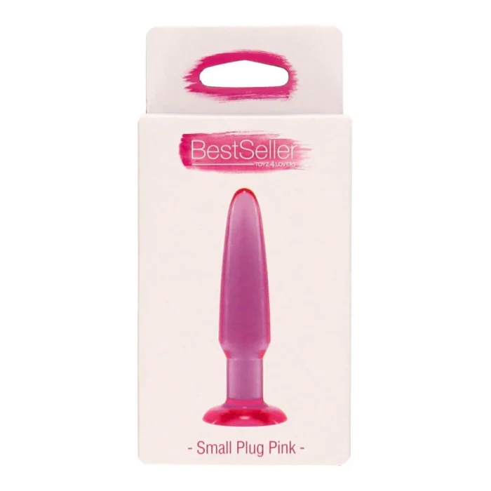 Butt Plug Small Toyz4Lovers "Jammy Jelly Anal" 11,5 cm - Roz - culoare si material