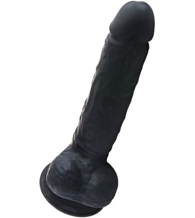 Dildo XXL Dream Toys »Dual Density« 38 cm - Negru - detaliu design