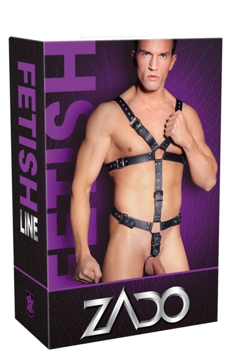 Body Piele Barbati ZADO Harness Bondage S-L