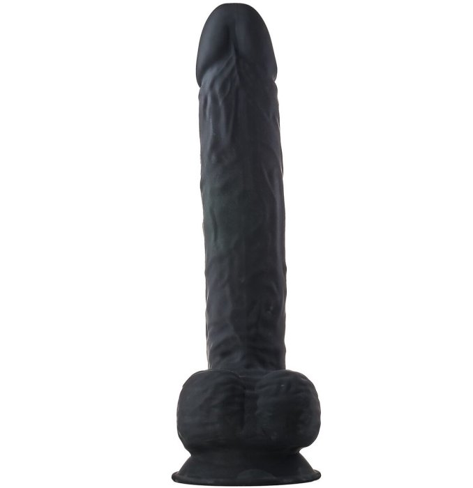 Dildo XXL Dream Toys »Dual Density« 38 cm - Negru - vedere laterala