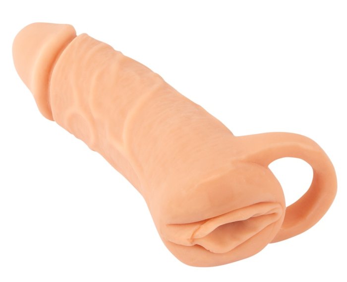 Prelungitor Penis Nature Skin »Medium« 18,5 cm - Natural - detaliu design