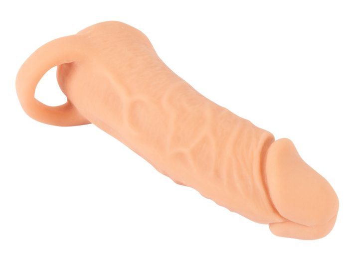Prelungitor Penis Nature Skin »Medium« 18,5 cm - Natural - culoare si material