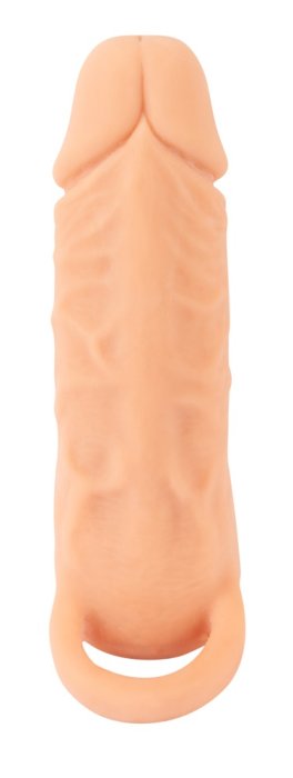 Prelungitor Penis Nature Skin »Medium« 18,5 cm - Natural - detaliu finisaj