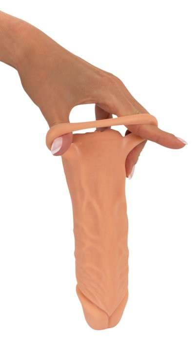 Prelungitor Penis Nature Skin »Medium« 18,5 cm - Natural - vedere 12