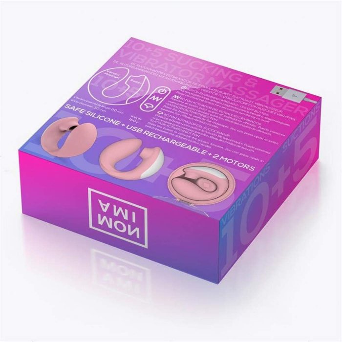 Stimulator Clitoris Intoyou »Mon Ami« 7 cm - Roz - vedere spate