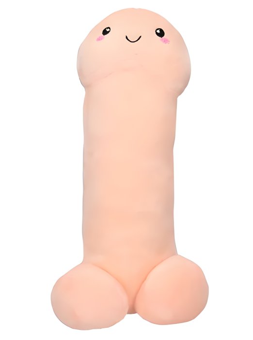 Jucarie Haioasa Shots Toys "Penis de Plus" 30 cm - natural - vedere frontala