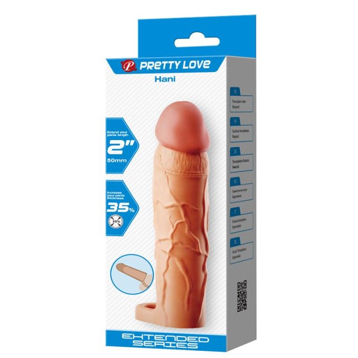 Prelungitor Penis Pretty Love »Hani« 18 cm - Natural