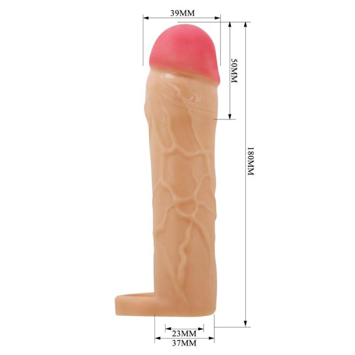 Prelungitor Penis Pretty Love »Hani« 18 cm - Natural