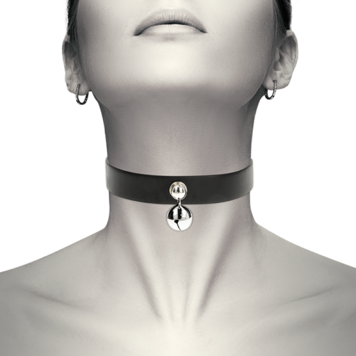 Choker din Piele Ecologica Coquette Chic Desire - Negru