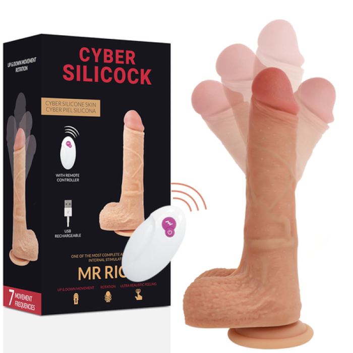 Vibrator Cyber Silicock »Mr. Rick« 20,9 cm - Natural
