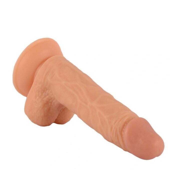 Dildo Utra Realistic VSCNOVELTY »Mr. Rude« 19 cm - Natural - detaliu finisaj