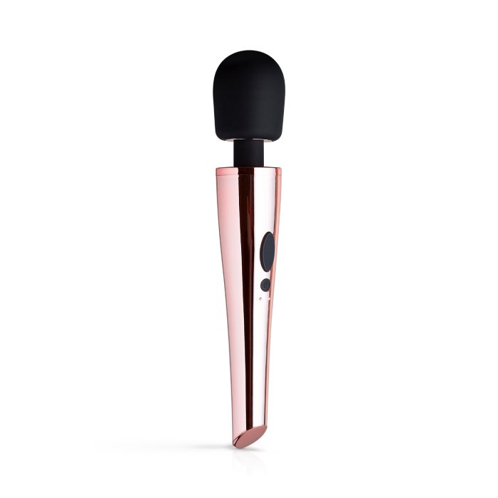 Aparat Masaj Stimulator Clitoris Rosy Gold »Nouveau Wand Massager« 30 cm - Auriu