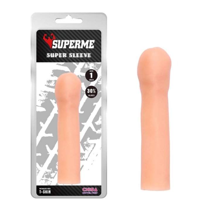 Prelungitor Penis Chisa Novelties »Superme Extreme« 18 cm - Natural