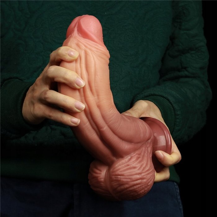 Dildo Realistic LovetoyXXL "King Sized" 24,5 cm - Natural##