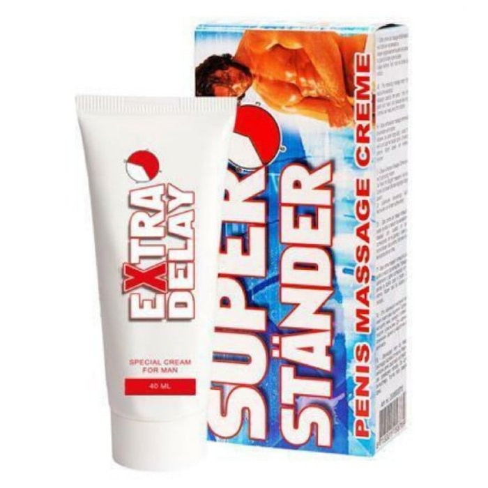 Crema Intarziere Ejaculare Ruf "SUPER STANDER" 40 ml - vedere frontala