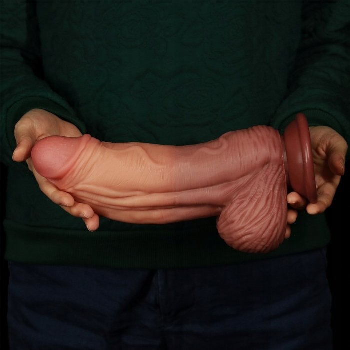 Dildo Realistic LovetoyXXL "King Sized" 24,5 cm - Natural##