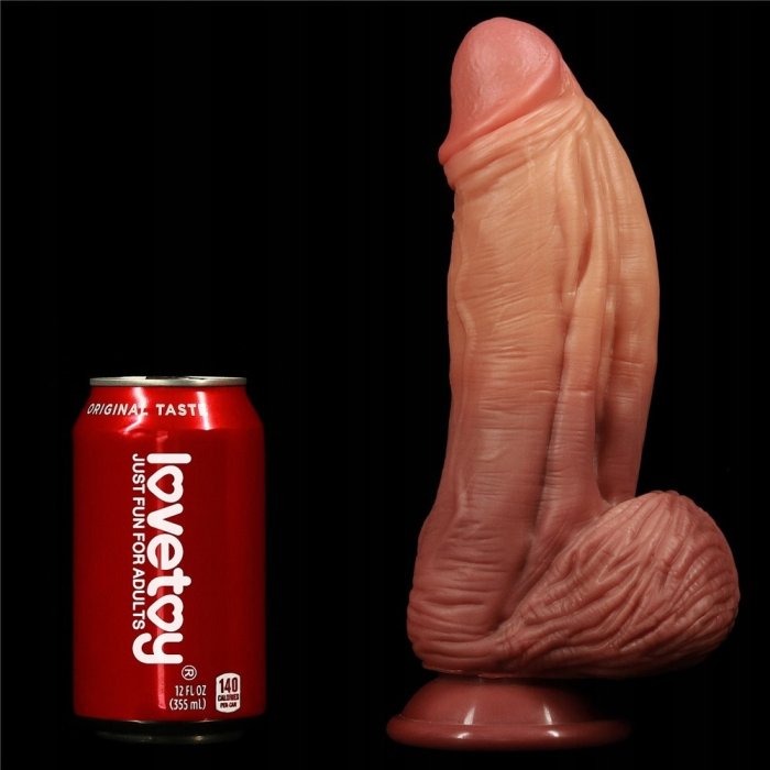 Dildo Realistic LovetoyXXL "King Sized" 24,5 cm - Natural##