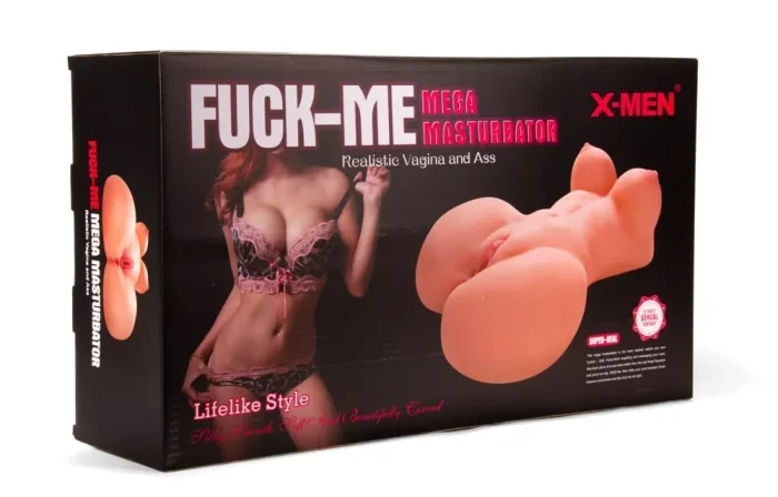 Masturbator X-MEN "HALF Thigh" 55 cm - Natural##