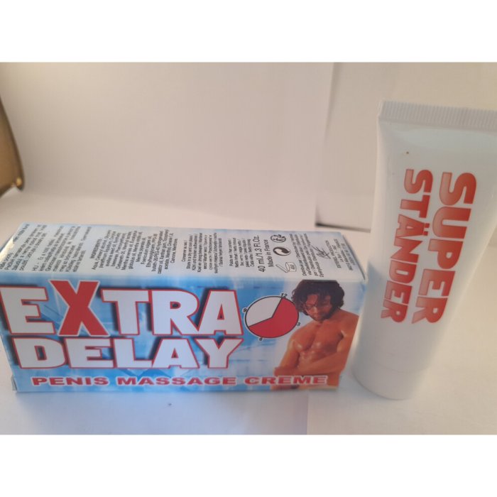 Crema Intarziere Ejaculare Ruf "SUPER STANDER" 40 ml - culoare si material