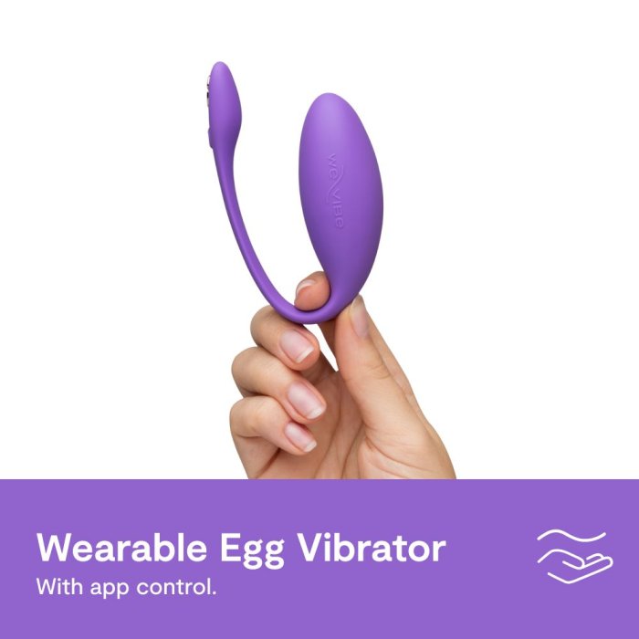 Vibrator Cupluri We-Vibe »Jive Lite« 10,2 cm - Violet - vedere frontala